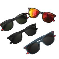 Óculos de Sol solar Escuro preto com Proteção UV400 Masculino Feminino kit com 4 para o Dia a Dia Praia Casual Dirigir passeio