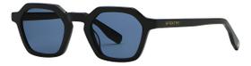 Óculos De Sol Spektre Preto, Lentes Cinza Oceano Óculos De Sol Spektre Preto, Lentes Cinza Oceano