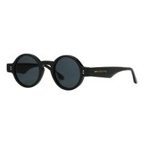 Óculos De Sol Spektre Redondo, Preto, Lentes Cinza Oceano Óculos De Sol Spektre Redondo, Preto, Lentes Cinza Oceano