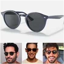 Óculos De Sol Stilish 2180 Clássico Unissex Preto Proteção UV400 Moda Verão