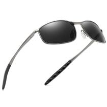Óculos de sol SUNGAIT Narrow Metal Frame Small Retangle UV400 Óculos de sol SUNGAIT Narrow Metal Frame Small Retangle UV400