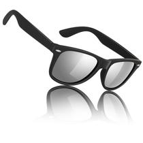 Óculos de Sol Sunier Retrô Quadrado Acabamento Fosco UV400 Polarizado