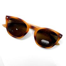 Óculos de sol tartaruga fosco modelo gatinho cód 71-ZS1067