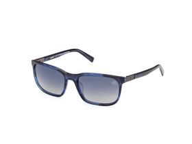 Óculos de sol Timberland TB9318 90D azul brilhante para homens Óculos de sol Timberland TB9318 90D azul brilhante para homens