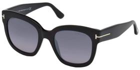 Óculos de sol Tom Ford Modern Retangulares Black Nero Lucido