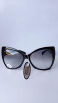 Óculos de Sol Triton Eyewear P11096 Acetato Borboleta Preto