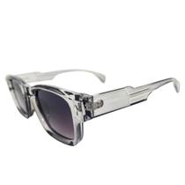 Óculos de Sol Triton MG3611-C6 Armação Acetato Translucido Desenho Geométrico Haste