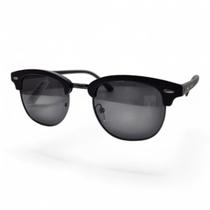 Óculos de Sol Triton Unissex Club Master Preto Fosco com Lentes Polarizadas POLTRI0343C1