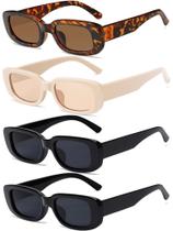 Óculos de Sol Tskestvy Retro Vintage Quadrado Pequeno - UV400 Femininos Óculos de Sol Tskestvy Retro Vintage Quadrado Pequeno - UV400 Femininos