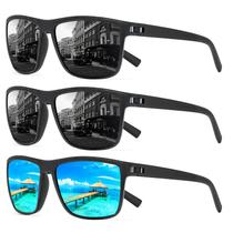 Óculos de sol TURBOPEP Square Polarized Lightweight UV400