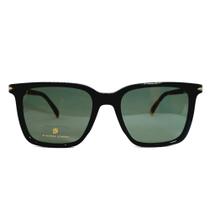 Óculos de Sol Unisex Quadrado David Beckham Preto Brilhante 1130