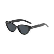 Óculos De Sol Unissex Cat Eye UV400, Design Clássico Com Detalhes Em Cravo, Moda Para Caminhadas E