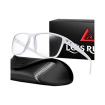 Óculos De Sol Unissex Com Lentes Fotocromáticas E Armação Quadrada, Estojo De PU Para Dirigir,