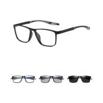 Óculos De Sol Unissex De Luxo Fotocromáticos Anti Luz Azul TR90 Ultraleves Com Lentes Camaleão Óculos De Sol Unissex De Luxo Fotocromáticos Anti Luz Azul TR90 Ultraleves Com Lentes Camaleão