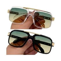 Óculos De Sol Unissex Estilo Punk Quadrados UV400 Para Motoristas, 2 Peças, Estilo Europa E América