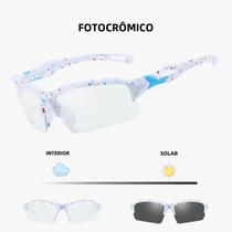 Óculos De Sol Unissex Fotochromáticos UV400 Para Ciclismo, Softball, Caminhadas, Corrida E Esportes