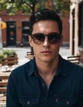 Óculos De Sol Unissex Hress Vector Polarizado Uv400 Cor:Marrom Tartaruga Óculos De Sol Unissex Hress Vector Polarizado Uv400 Cor:Marrom Tartaruga