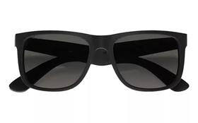 Óculos De Sol Unissex Justin 4165 Preto Fosco Lente Degradê Importado Da Italia - Miami Sun Óculos De Sol Unissex Justin 4165 Preto Fosco Lente Degradê Importado Da Italia - Miami Sun
