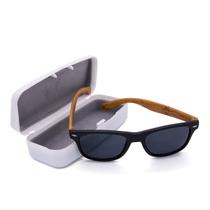 Oculos de Sol Unissex Masculino e Feminino Madeira Bambu Proteção UV400