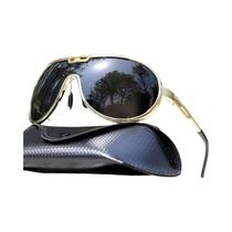 Óculos De Sol Unissex Modernos E Redondos Com Proteção UV, À Prova De Vento, Estilo Casual Para