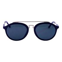 Óculos de Sol Unissex Oval Acetato/metal Mackage - Preto