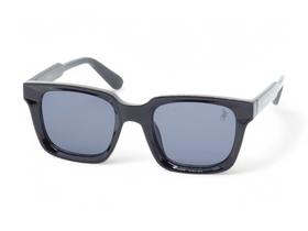 Óculos de Sol Unissex PLC, design quadrado Casual Proteção UV400, Kit contém Case Couro ECO