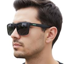 Óculos De Sol Unissex Polarizado Fashion Preto