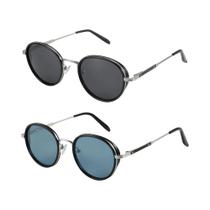 Óculos De Sol Unissex Polarizados Steampunk ZENOTTIC Vintage Redondos Quadrados UV400