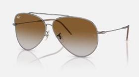 Óculos De Sol Unissex Ray-Ban Aviator Reverse RB R0101S 004/CB 59