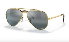 Óculos De Sol Unissex Ray-Ban New Aviator RB3625 9196/G6 58 Polarizado