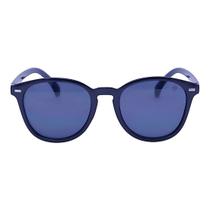 Óculos de Sol Unissex Redondo Wayfarer Acetato Mackage - Preto