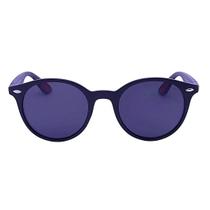 Óculos de Sol Unissex Redondo Wayfarer Acetato Mackage - Preto