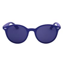 Óculos de Sol Unissex Redondo Wayfarer Acetato Mackage - Preto