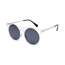 Óculos De Sol Unissex Vintage Com Armação De Metal Redonda E Lentes Gradientes Com Proteção UV Óculos De Sol Unissex Vintage Com Armação De Metal Redonda E Lentes Gradientes Com Proteção UV