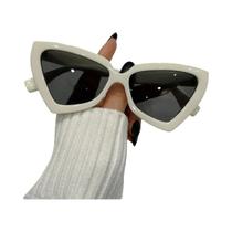 Óculos De Sol Unissex Vintage Retrô Olho De Gato Triângulo Poligonal Para Verão Masculino E Feminino