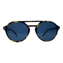 Óculos de Sol Unissex Zegna 0180 Acetato Redondo Óculos de Sol Unissex Zegna 0180 Acetato Redondo
