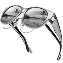 Óculos de sol URUMQI Fit Over Polarized UV400 para mulheres