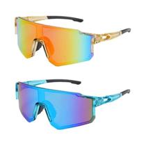 Óculos De Sol UV400 Para Ciclismo Masculino E Feminino, Óculos Esportivos Para MTB E Corrida