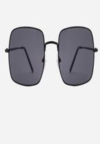 Óculos De Sol UVA Quadrado Summer Preto