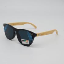 Óculos de Sol Vielee Basic Polarizado com Hastes em Bambu