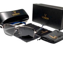 Óculos De Sol Vinkin Masculino Polarizado Uv400 Luxuoso