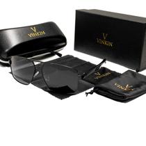 Óculos De Sol Vinkin Masculino Polarizado Uv400 Luxuoso