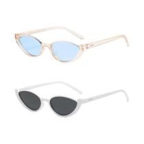 Óculos De Sol Vintage Estilo Gato UV400 Para Caminhadas 2 Peças Design De Marca Fashion Anti Luz