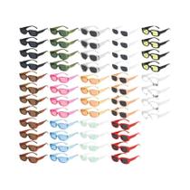 Óculos De Sol Vintage Femininos Em Formato Quadrado, 56PCS, Óculos De Designer Com Padrão Retangular