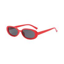 Óculos De Sol Vintage Femininos Preto E Branco Oval Anti Luz Para Caminhadas E Acampamentos UV400