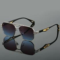 Óculos De Sol Vintage Masculinos Com Lentes Graduadas E Ponte Dupla, Estilo Retro KAMMPT Para Óculos De Sol Vintage Masculinos Com Lentes Graduadas E Ponte Dupla, Estilo Retro KAMMPT Para