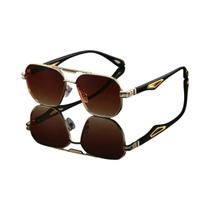Óculos De Sol Vintage Masculinos Com Lentes Graduadas E Ponte Dupla, Estilo Retro KAMMPT Para Óculos De Sol Vintage Masculinos Com Lentes Graduadas E Ponte Dupla, Estilo Retro KAMMPT Para