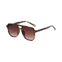 Óculos De Sol Vintage Oversized Retro Para Mulheres Com Lentes Amarelas E Ponte Dupla Unissex Óculos De Sol Vintage Oversized Retro Para Mulheres Com Lentes Amarelas E Ponte Dupla Unissex