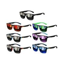 Óculos De Sol Vintage Quadrados 7PCS Para Homens E Mulheres, Luxuosos, Anti-reflexo, Estilo Retrô