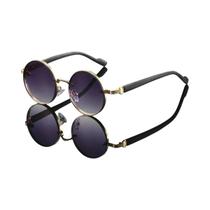 Óculos De Sol Vintage Redondos Com Gradiente GM LUMIAS Clássicos Da Moda Para Uso Externo Com Óculos De Sol Vintage Redondos Com Gradiente GM LUMIAS Clássicos Da Moda Para Uso Externo Com